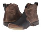 Naot Sirocco (volcanic Brown/bronze Shimmer Suede/grecian Gold Leather) Women's Boots