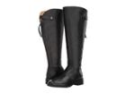 Franco Sarto Brindley Wide Calf (black Bally Leather) Women's Dress Zip Boots