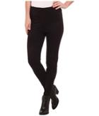 Lysse High Waist Suede Leggings (black) Women's Casual Pants