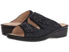 Finn Comfort Jamaica (navy Metallic) Women's Sandals