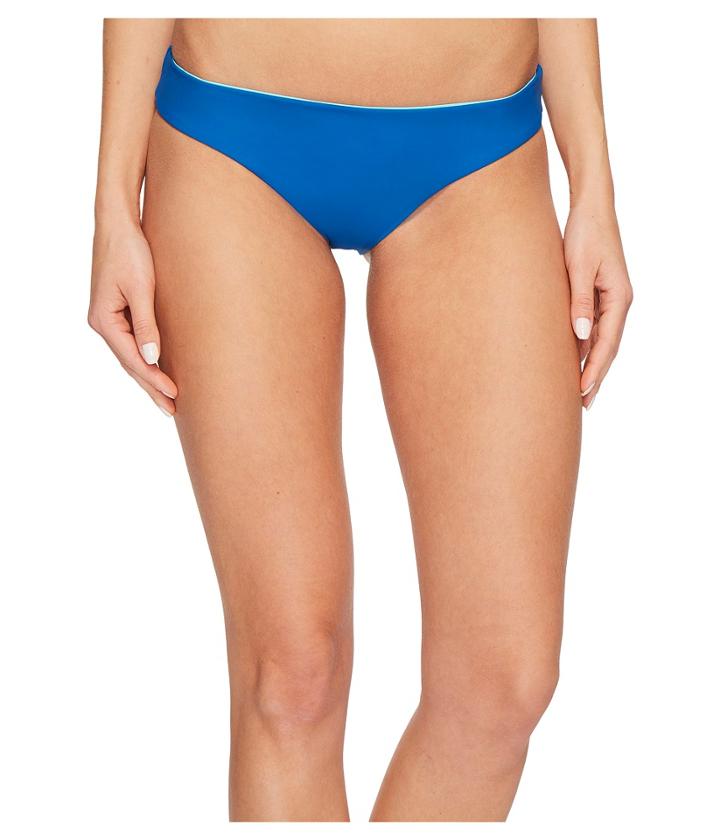 Red Carter Splice Dice Reversible Hipster Bikini Bottom (vision) Women's Swimwear