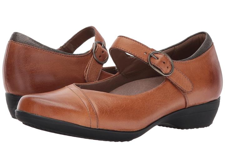 Dansko Fawna (saddle Burnished Nappa) Women's  Shoes