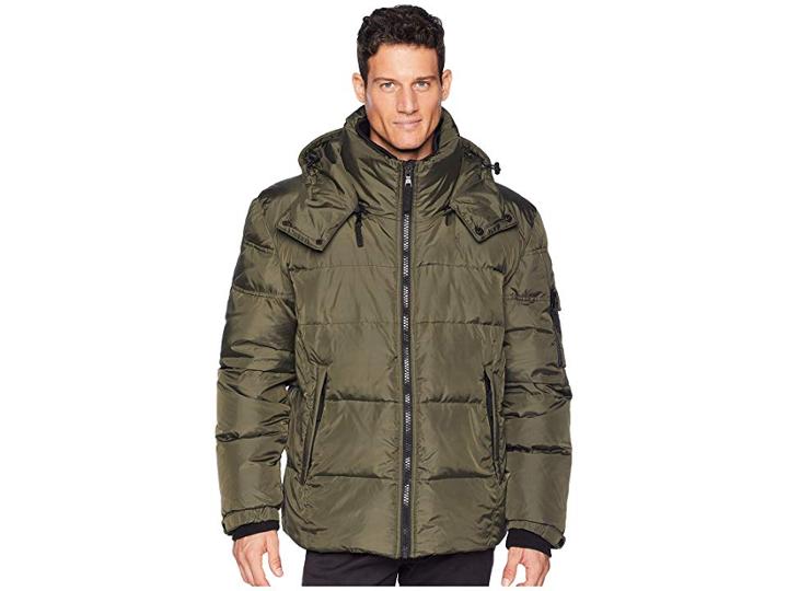 S13 Matte Downhill Puffer (dark Military) Men's Coat