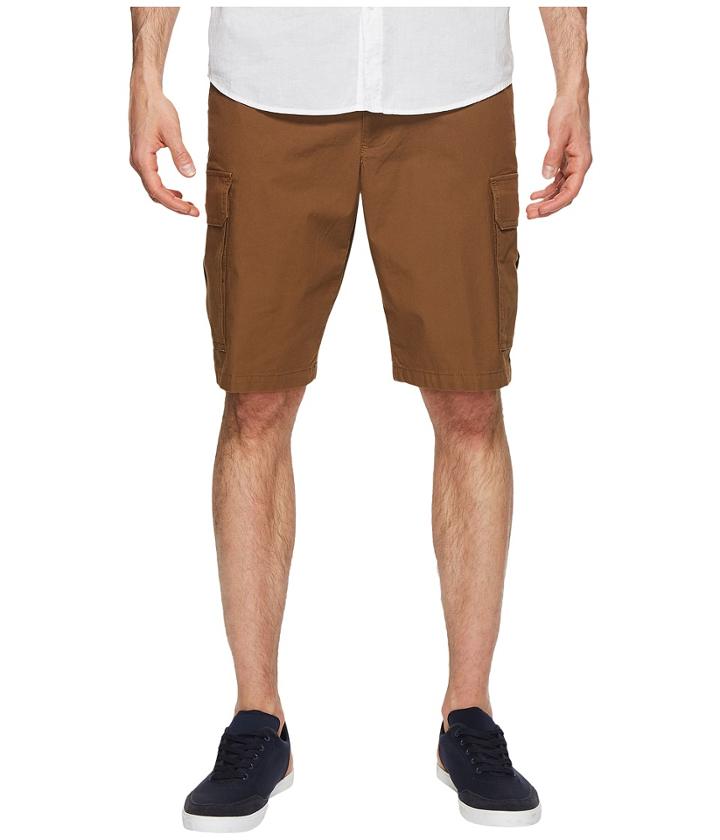 Dockers Standard Washed Cargo Shorts (tobacco) Men's Shorts