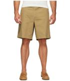 Dockers Big Tall Flat Front Shorts (new British Khaki) Men's Shorts