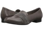 Clarks Juliet Rose (grey Leather/suede Combi) Women's Shoes