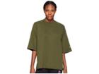 Puma Puma X Fenty By Rihanna Short Sleeve Crew Neck T-shirt (rifle Green) Women's T Shirt