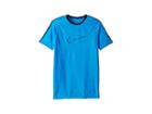 Nike Kids Dry Academy Gx2 Short Sleeve Top (little Kids/big Kids) (blue Hero/obsidian/blue Hero) Boy's Short Sleeve Pullover