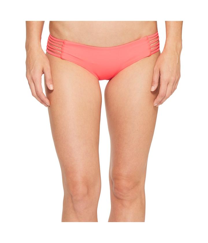 Vitamin A Swimwear Jaydah Braid Bottom Full (eco Starfruit) Women's Swimwear