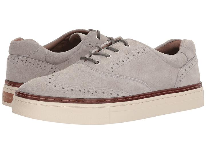 Hush Puppies Fielding Arrowood (cool Grey Suede) Men's Lace Up Casual Shoes