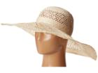 Lauren Ralph Lauren Sisal Eyelet Sun Hat (white) Caps