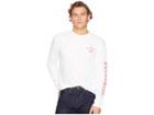 Quiksilver Waterman Wasure Mono Long Sleeve Tee (white) Men's Clothing