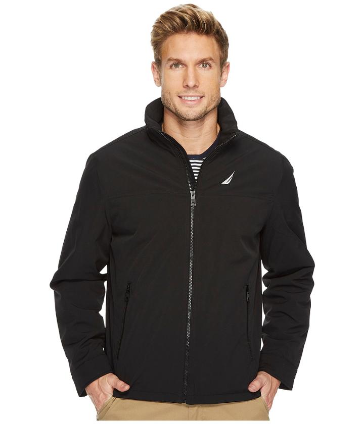 Nautica Lightweight Golf Jacket (black) Men's Coat