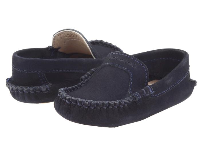 Elephantito Moccasin (infant) (navy) Boy's Shoes