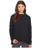 Hanro Lelia Long Sleeve Shirt (black) Women's T Shirt
