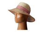 Scala Tri-tone Poly Braid Safari (fuchsia) Safari Hats