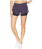 New Balance 4 Impact Shorts (elderberry) Women's Shorts