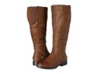 Lifestride Xandy Wide Calf (dark Tan) Women's Shoes