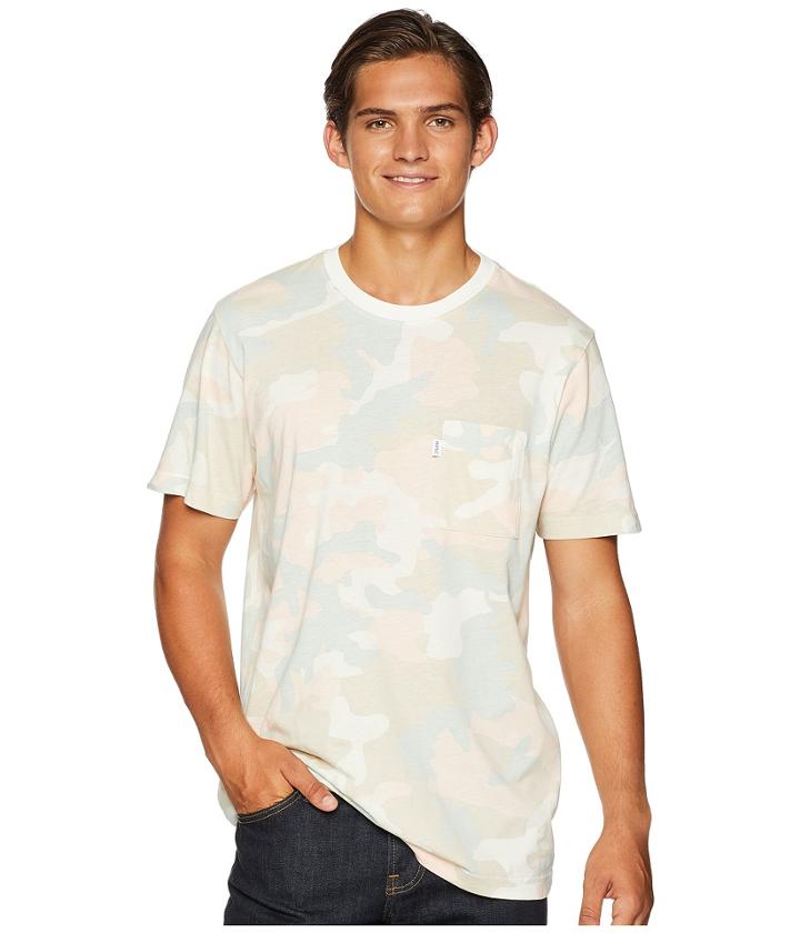 Wesc Maxwell Camo T-shirt (pastel Woodland) Men's T Shirt