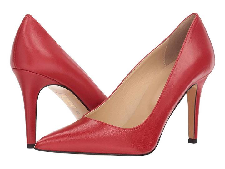 Summit By White Mountain Melissa Heel (red Leather) High Heels