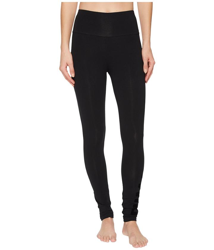 Puma Athletic Leggings (cotton Black Velvet) Women's Casual Pants