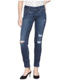 Hudson Collin Mid-rise Skinny In Spellbound Destructed (spellbound Destructed) Women's Jeans