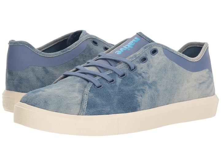 Native Shoes Monte Carlo Denim (acid Wash/bone White) Shoes