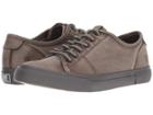 Frye Gia Canvas Low Lace (grey Canvas/smooth Full Grain/nubuck) Women's Lace Up Casual Shoes