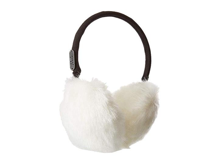 Bula Fur Earmuffs (ivory) Knit Hats