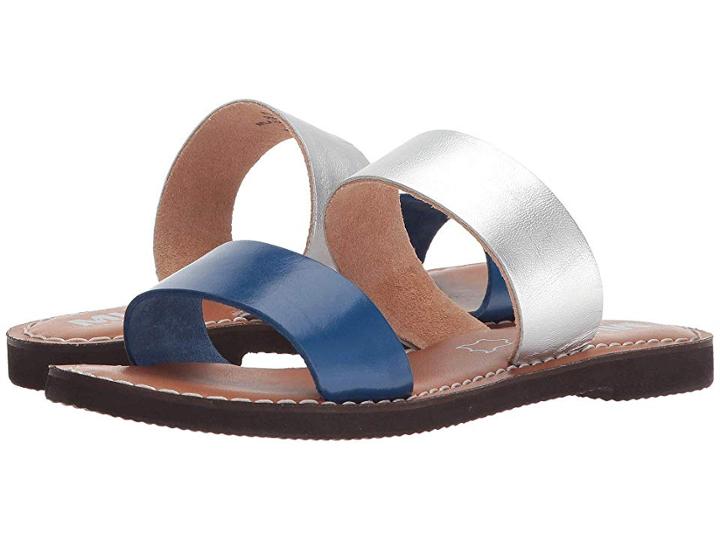 Mia Nila (navy/silver Leather) Women's Shoes