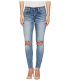Blank Nyc Mid-rise Destructed Skinny In Delaytionship (delaytionship) Women's Jeans