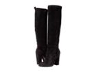 Steven Tila (black Suede) Women's Pull-on Boots