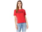 Vans Outshine Tee (racing Red) Women's T Shirt