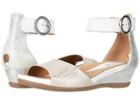 Earth Hera (silver Snake Print Suede) Women's  Shoes