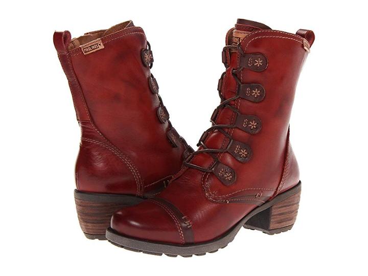 Pikolinos Le Mans 838-9232 (arcilla) Women's Dress Lace-up Boots