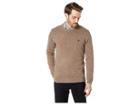 Chaps Cotton Blend-crew Neck Sweater (camel Heather) Men's Sweater