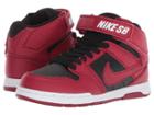 Nike Sb Kids Mogan Mid 2 Jr (little Kid/big Kid) (red Crush/red Crush/black/white) Boys Shoes