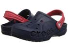 Crocs Kids Baya (toddler/little Kid) (navy/red) Kids Shoes