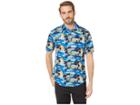 Roper 2178 Blue Hawaii (blue) Men's Clothing