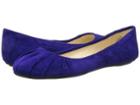 Nine West Blustery (purple Suede) Women's Flat Shoes