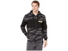 Puma Camo Foil Full Zip Fleece Hoodie (puma Black/gold) Men's Sweatshirt