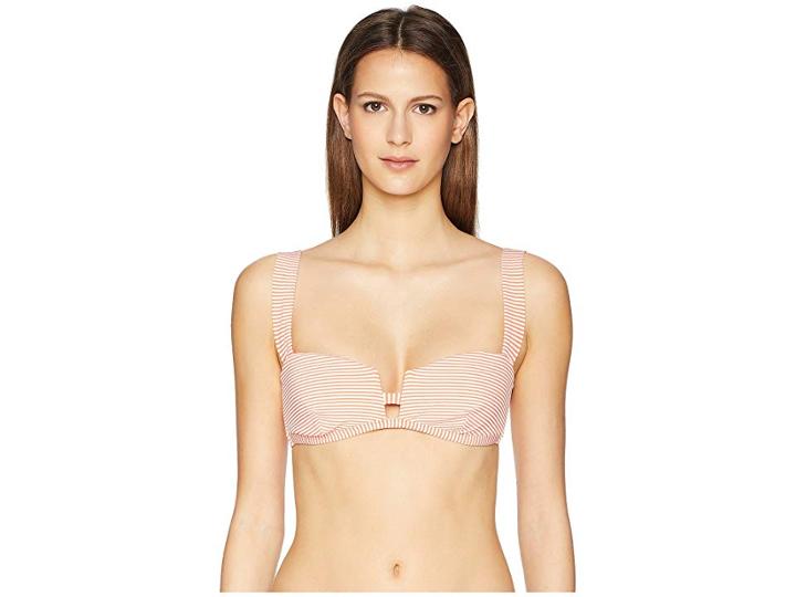 Onia Kirsten Top (sunrise/white) Women's Swimwear