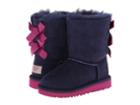 Ugg Kids Bailey Bow (toddler/little Kid) (peacoat) Girls Shoes