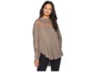Free People Spring Valley Top (taupe) Women's Clothing