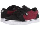 Dc Kids Anvil Tx Se (little Kid/big Kid) (black/athletic Red) Boys Shoes