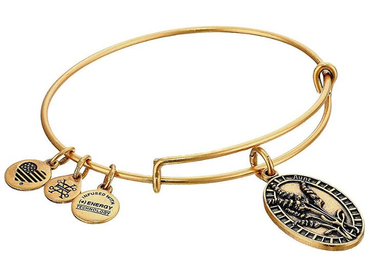 Alex And Ani Aunt Ii (rafaelian Gold) Bracelet