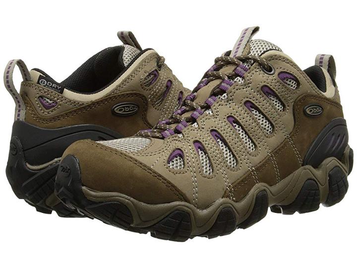 Oboz Sawtooth Low Bdry (violet) Women's Shoes