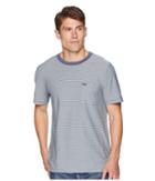 Volcom Preston Crew Short Sleeve Knit Top (deep Blue) Men's Clothing