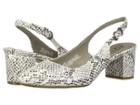 A2 By Aerosoles Silver Age (black/white Combo Snake) Women's 1-2 Inch Heel Shoes