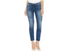Hudson Tally Mid-rise Crop Raw Hem Jeans In Parkway (parkway) Women's Jeans